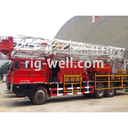 Super Capacitor Energy Storing Dual-Power Workover Rig