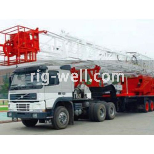 Electric Driven Trailer Mounted Drilling Rig