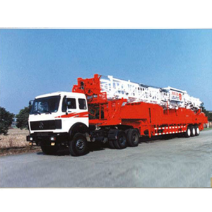 Diesel Driven Trailer Mounted Drilling Rig
