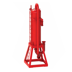 Mud-Gas Separator (Poor boy degasser, Gas buster)