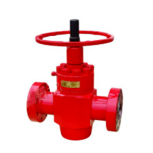 Manual flat gate valve