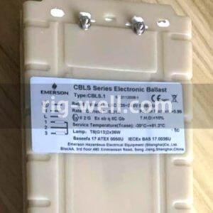 Emerson CBLS.1 Explosion Proof Electronic Ballast