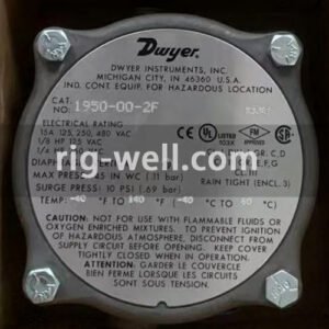 DWYER 1950-00-2F Explosion Proof Pressure Switch