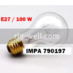 IMPA 790197 Lamp VS Clear E-26, 220-240V 100W