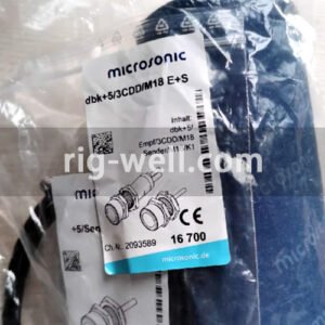 Microsonic DBK+5/3CDD/M18 E+S Ultrasonic Sensor