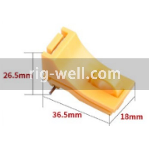 M-K31 Small Safety Pin Out Loto Breaker Lockout Yellow Color