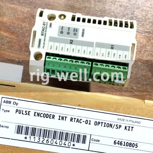 ABB RTAC-01 3ABD64610805 Pulse Encoder Interface Module