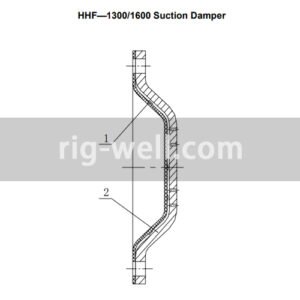 HHF-1300/1600 Suction Damper Parts List