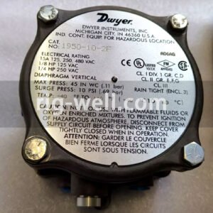 Dwyer 1950-10-2F Ex-proof Differential Pressure Switch