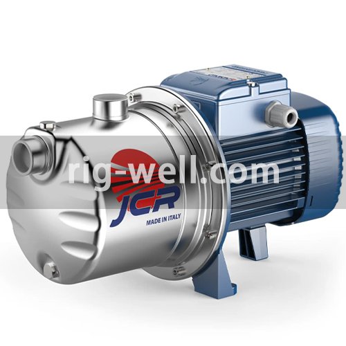 PEDROLLO JCRm 2C 3/4 HP Stainless Steel Self-Priming Centrifigal Pump 115/230 V, Single Phase, 60Hz, NPT