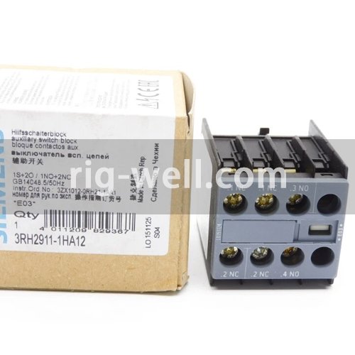 Siemens 3RH2911-1HA12 auxiliary switch