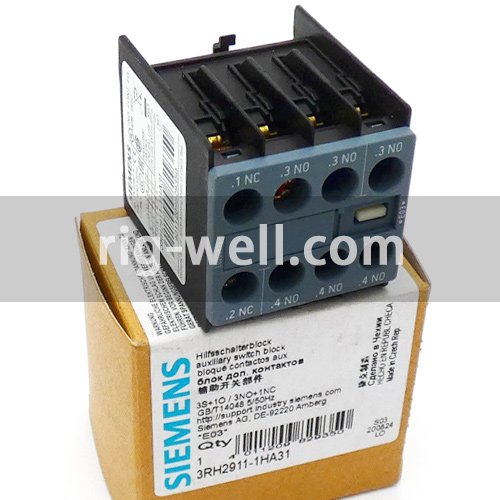 Siemens 3RH2911-1HA31 auxiliary switch