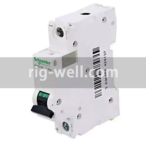 Schneider A9N61512 miniature circuit breaker C60H 1 pole 20A C-curve