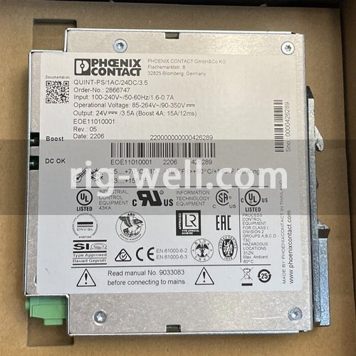 Phoenix Contact 2866747 Power supply QUINT-PS/1AC/24DC/3.5