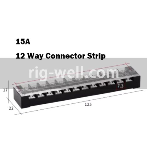 12 Way Connector Strip 15A