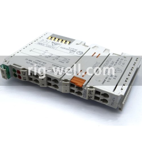 WAGO 750-474 Analog input 2-channel; 4 … 20 mA; Single-ended; 16 bits
