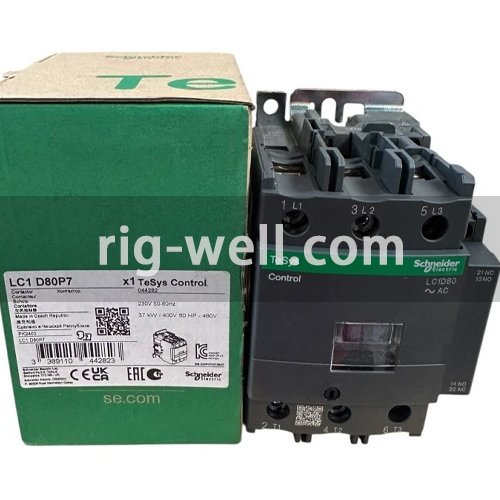 Schneider LC1D80P7 Contactor LC1D80P7C