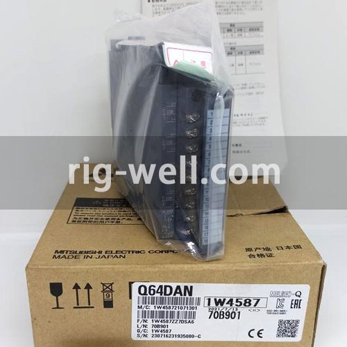 MITSUBISHI Q64DAN PLC Q Series 4 channel analog output module