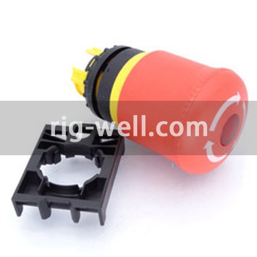 Eaton M22-PVLT Modular Twist-to-Release Emergency Stop Operator