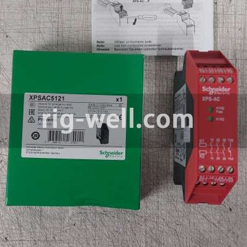 Schneider XPSAC5121 safety module replaced by XPSBAC14AP