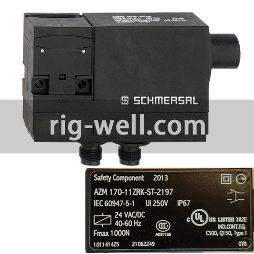 SCHMERSAL AZM 170-11ZRK-ST-2197 (101141425) Solenoid Interlock Safety Switch