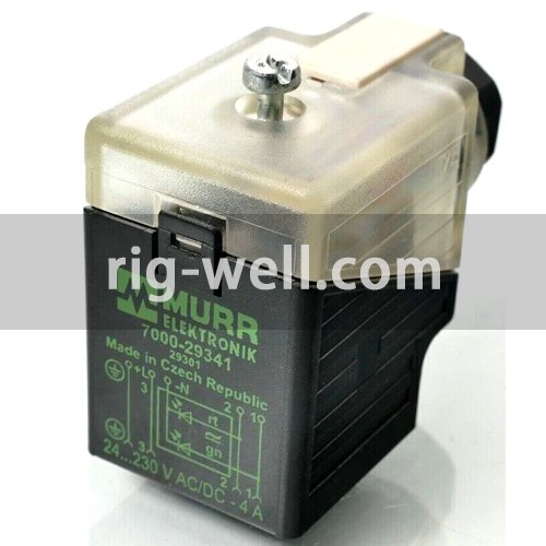 MURR 7000-29341-0000000 MSVS-EBBI-KS09 SVS VALVE PLUG FORM A 18MM FIELD-WIREABLE