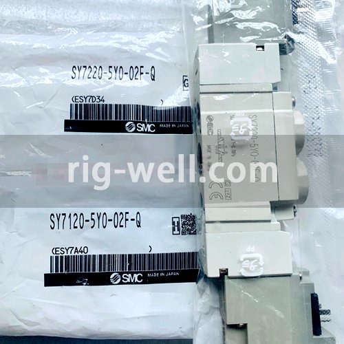 SMC SY7220-5YO-02F-Q Pneumatic Solenoid Valve SY7220-5Y0-02F-Q