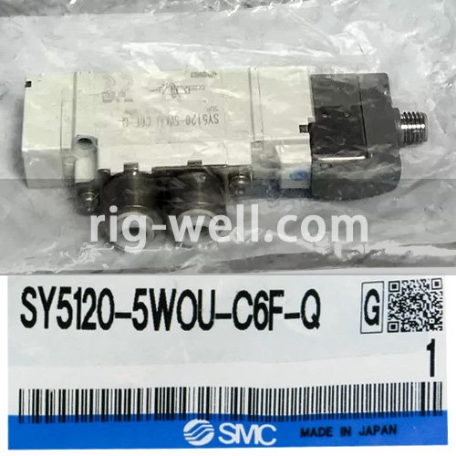 SMC SY5120-5WOU-C6F-Q Solenoid Valve