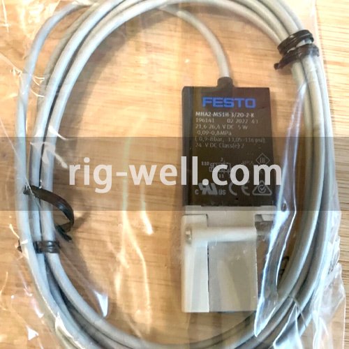 FESTO MHA2-MS1H-3/2O-2-K Solenoid Valve 196141
