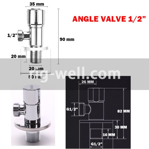 Angle Valve 1/2 inch