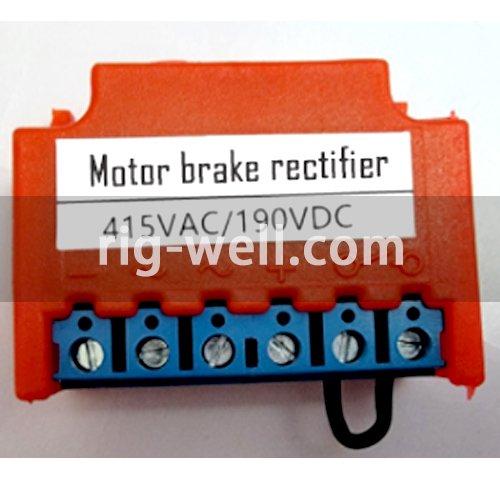 Motor Brake Rectifier 415VAC/190VDC