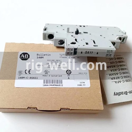 Allen Bradley 140M-C-ASA11 Auxiliary Contact Side Mounted 1 NO 1 NC
