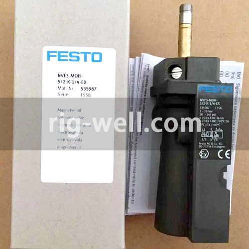 Festo NVF3-MOH-5/2-K-1/4-EX Air solenoid valve 535987