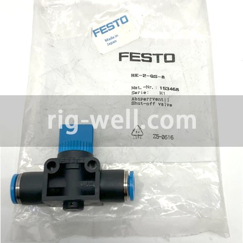 Festo HE-2-QS-8 Shut-off Valve 153468