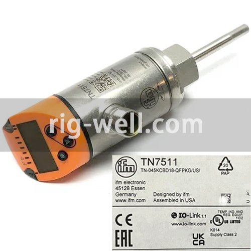IFM TN7511 Temperature Sensor TN-045KCBD18-QFPKG/US/
