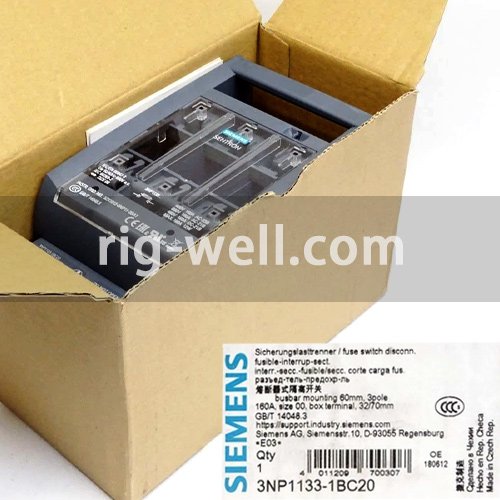Siemens 3NP1133-1BC20 Fuse Switch Disconnector