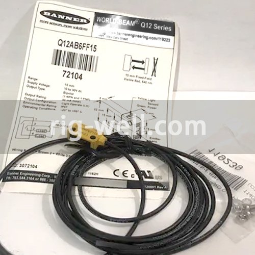 BANNER Q12AB6FF15 Sensor 72104