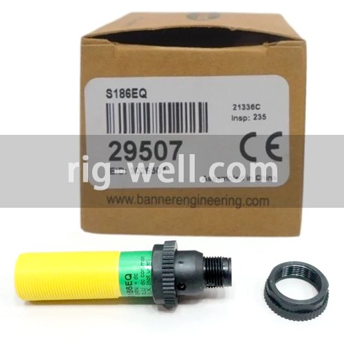 BANNER S186EQ Barrel-Mount Sensor 29507