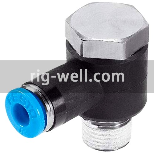 Festo QSLV-1/4-8-50 Push-in L-fitting 130753