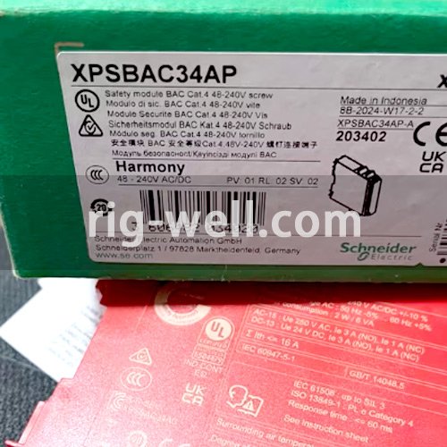 Schneider XPSBAC34AP Safety Module