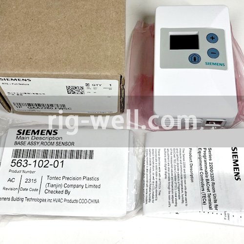 Siemens QAA2280.FWSC Room Temp Sensor 102348047