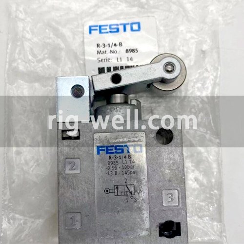 Festo R-3-1/4-B Roller lever valve 8985