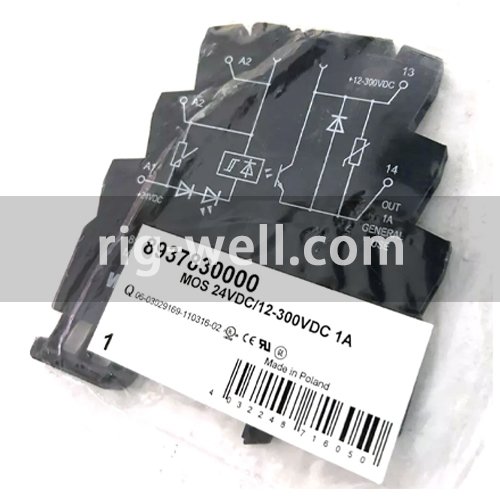 Weidmuller MOS 24VDC/12-300VDC 1A Solid-state relay 8937830000