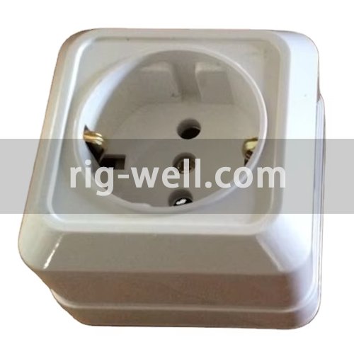 IMPA 792922 Receptacle Single 2-Round Pin
