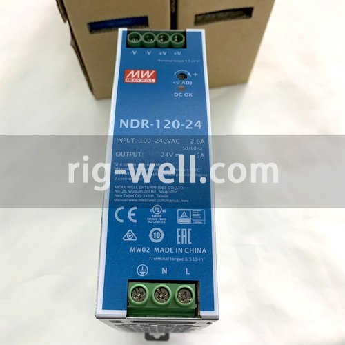 Mean Well DR-120-24 Power Supply NDR-120-24
