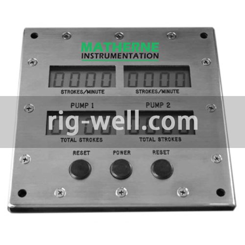 Matherne Instrumentation 1104/PS102 Pump Stroke Counters