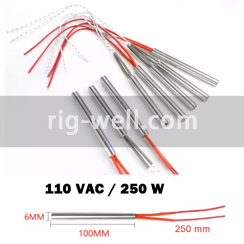 XJS 6mm x 100mm Tubular Heating Element Mould