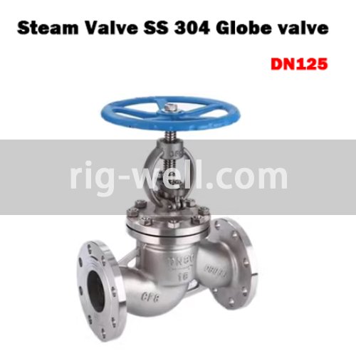  Steam Valve SS304 DN125 PN16